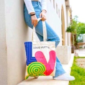 Louis Vuitton Canvas Tote